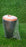 Car trash bin in use, illustrating practical application