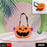 Portable Halloween pumpkin candy bag, non-woven for trick or treat