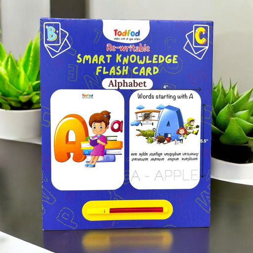 TodFod Alphabet Learning Cards for Preschool Kids