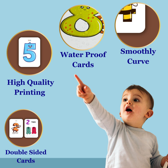 TodFod Number Flash Cards for Kids