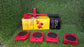 Detailed view of the furniture lifter's components.