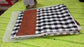 Pillow Covers, Leather & Cotton Cushion Covers (17 × 17 Inch / 1 Pair / 2 Pc)