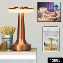 Touch LED Metal Desk Lamp – USB Rechargeable & Dimmable
