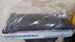 Modern style foldable laptop stand with two cooling fans, adjustable for ergonomic use.