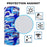 Multifunctional neck gaiter with elastic design for easy adjustment and sizing