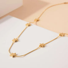Dainty Golden Star Chain Necklace