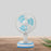 6002 PORTABLE LED LIGHT WITH MINI FAN- YJ 5570 