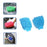 Chenille and microfiber gloves for effective dusting
