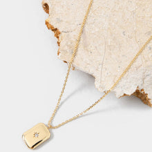 North Star Charm Golden Necklace