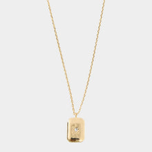 North Star Charm Golden Necklace