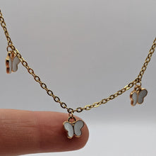 Golden Chain  Butterfly Pendant Necklaces