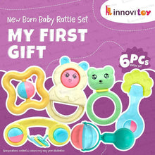 Innovitoy My First Gift Premium Rattle 6 Pcs Set - Multi