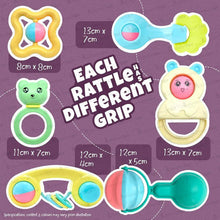 Innovitoy My First Gift Premium Rattle 6 Pcs Set - Multi