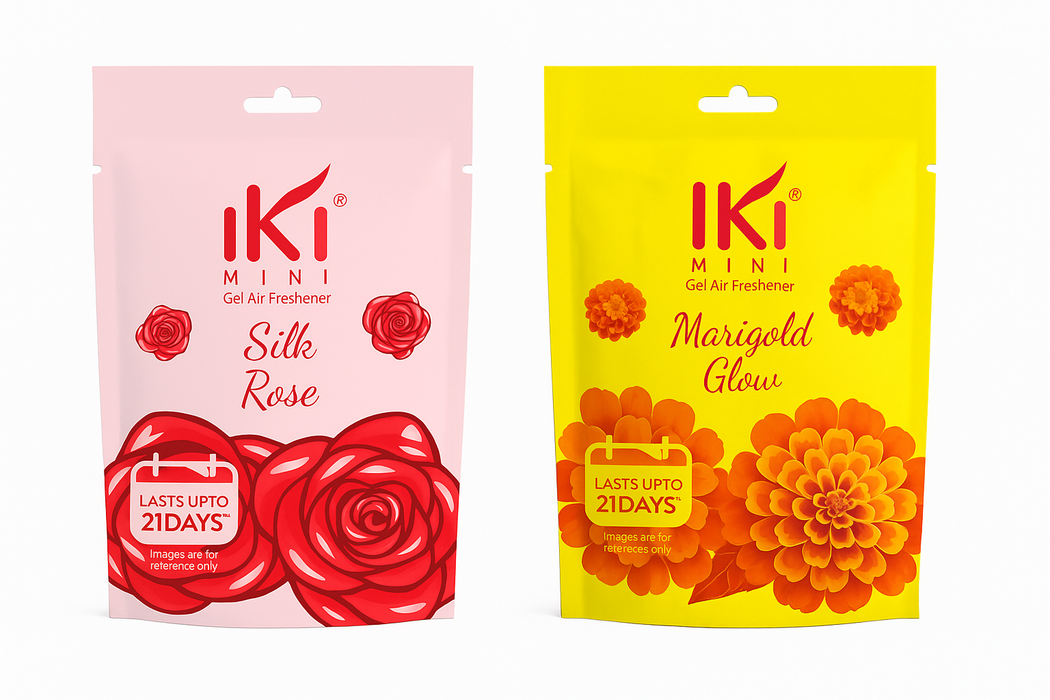 IKI Mini Gel Air Freshener (PACK - 6)