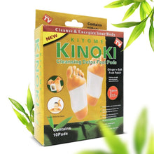 kinoki Cleansing Detox Foot Pads, Ginger & salt Foot Patch -10pcs (Free Size, White)
