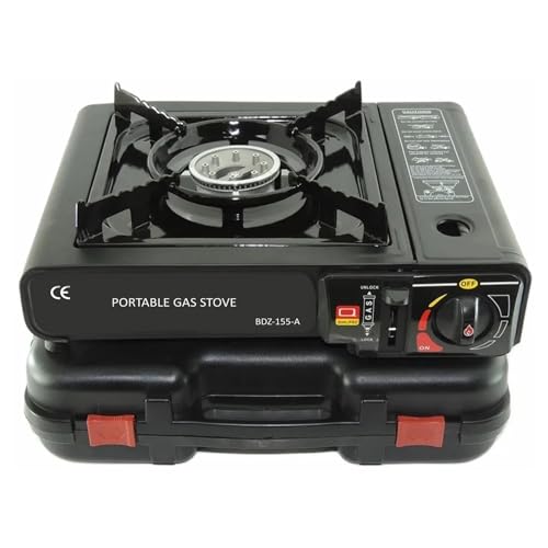 Portable Camping Gas Stove Cooking Gas burner with Carrying Case for Outdoor Camping