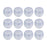 Set of 12 Crystal Style LED Decorative Lamps / Candle