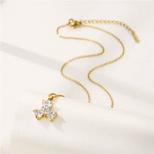 Lucky Clover Pendant Clavicle Chain for Women