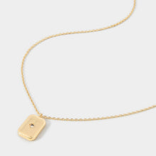 North Star Charm Golden Necklace