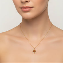 Tiger Eye Pendant Necklace