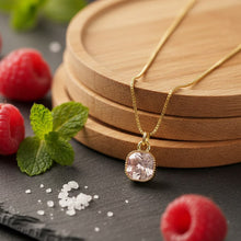 Square Diamond Pendant Necklace