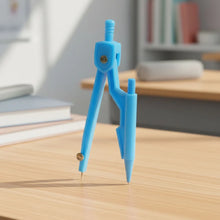 Premium Kids Plastic Drawing Compass Geometry Set (1 Set)