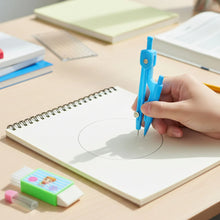 Premium Kids Plastic Drawing Compass Geometry Set (1 Set)