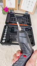 Electric Cordless Screwdriver Kit Set| Rechargeable Screw Gun with USB Cable