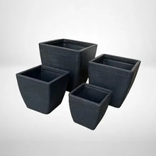 Roto Dove White Square Planter