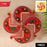 Acrylic Swastik & Shubh Labh Decorative Wall Hanging (1 Pc)