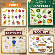 TodFod Wooden Puzzle Board - Learning Toy