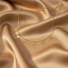Golden-Plated Elephant Charm Necklace