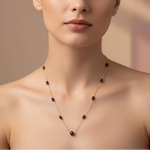 Classic Black & White Pearl Necklace